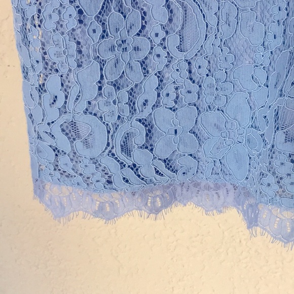 Kensie Blue Lace Sheath Dress - NWT -10 - Picture 7 of 8